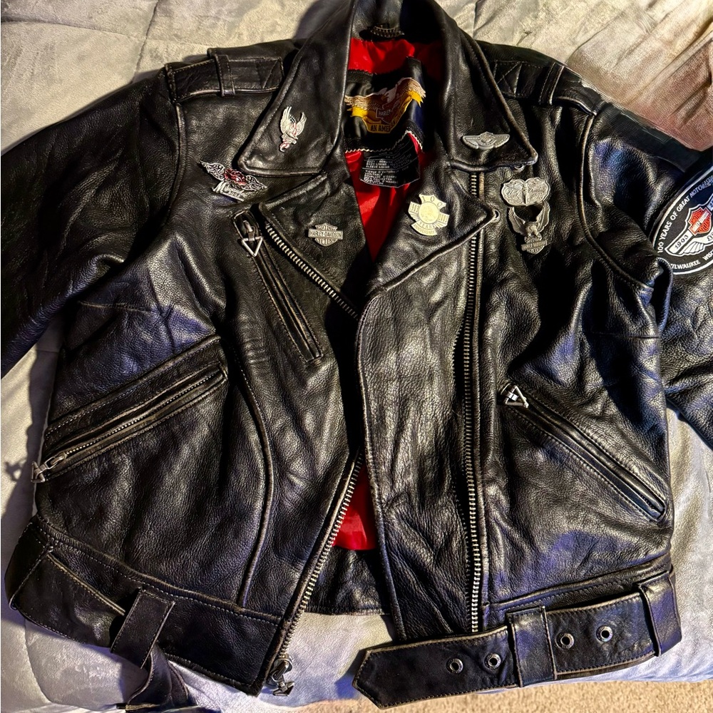 Vintage David Harley Davidson leather Jackey